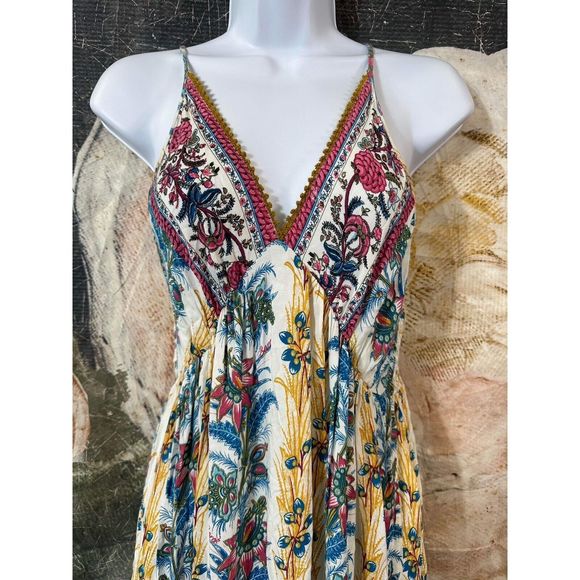 New BY BAROK PARIS - RHADA MAXI DRESS 22S305 Size Large - Picture 7 of 9
